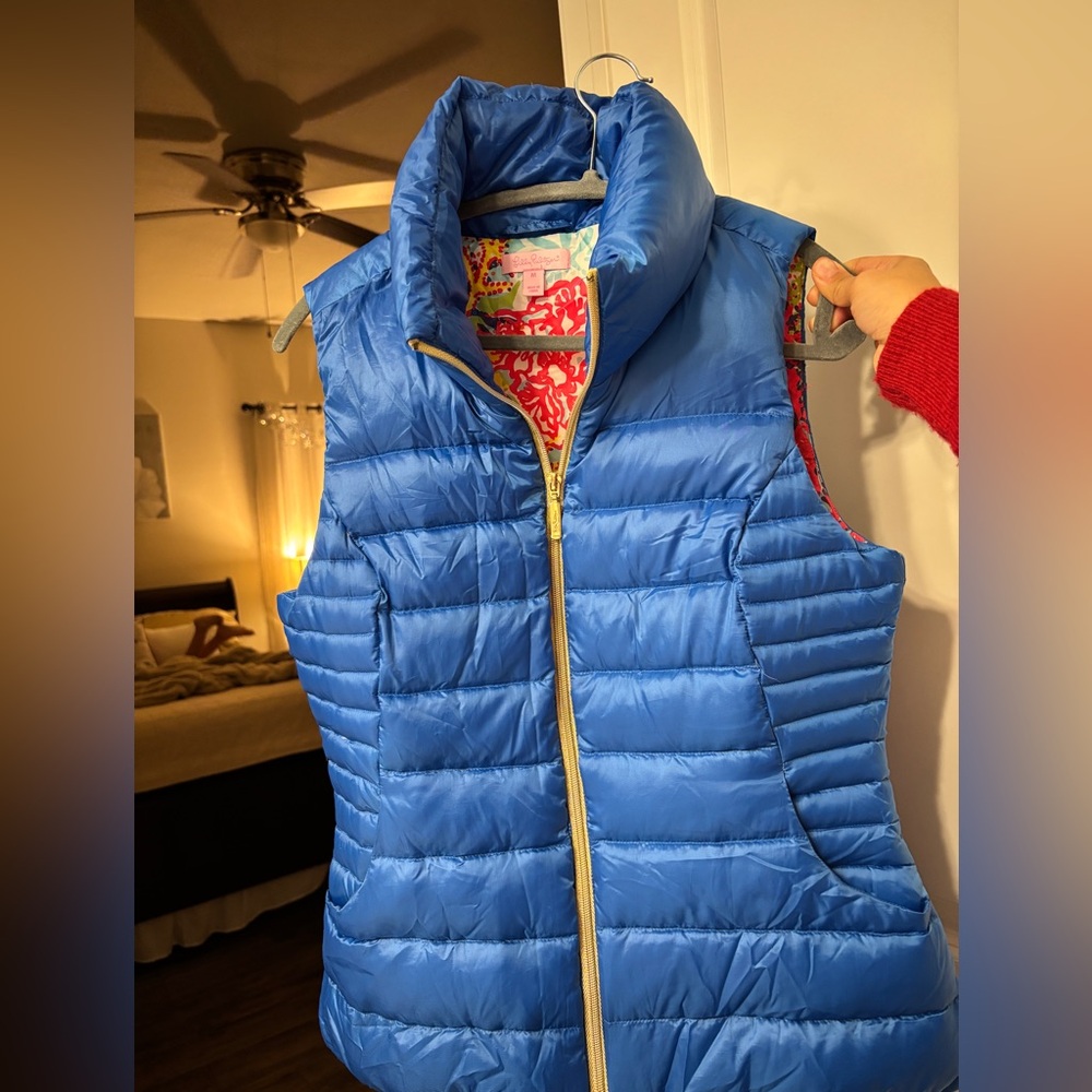 Lilly Pulitzer Allie Packable puffer vest